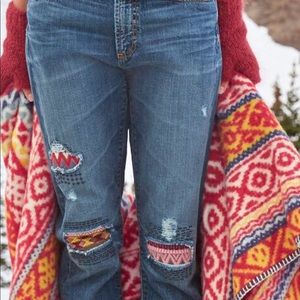 Sundance  Playful patch  jeans.